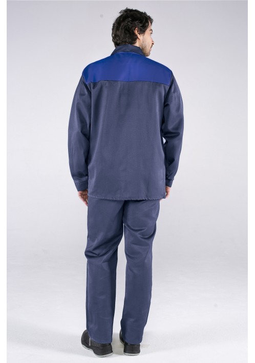 Костюм Стандарт (тк.Смесовая,210) брюки, т.синий/васильковый Костюм Стандарт (тк.Смесовая,210) брюки, т.синий/васильковый