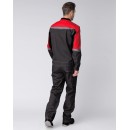 Костюм Формула (тк.Смесовая,240) брюки, серый/красный/черный Костюм Формула (тк.Смесовая,240) брюки, серый/красный/черный