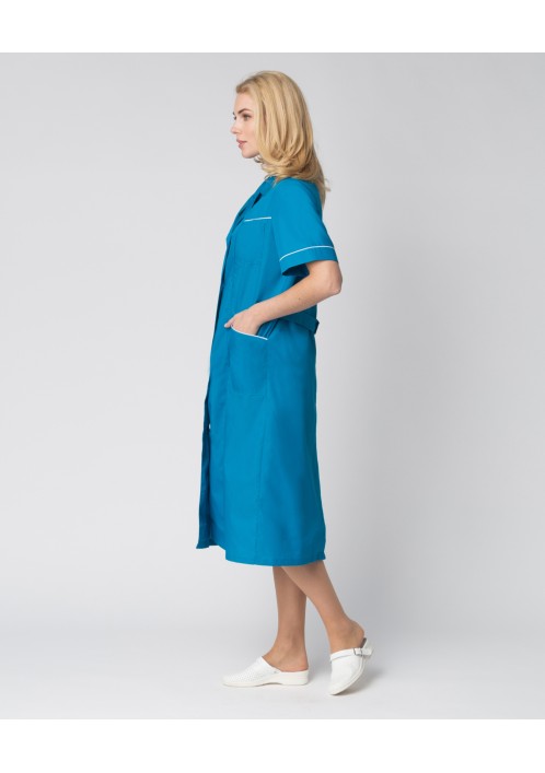 Халат женский Магнолия сфера услуг (тк.ТиСи), морская волна Халат женский Магнолия сфера услуг (тк.ТиСи), морская волна