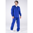Мужской костюм ХАССП-База (ткань ТиСи, 120), васильковый Мужской костюм ХАССП-База (ткань ТиСи, 120), васильковый