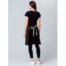 Фартук с грудкой универсальный Крафт (тк.Форвард,210), коричневый/бежевый (024) Фартук с грудкой универсальный Крафт (тк.Форвард,210), коричневый/бежевый (024)