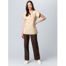 Костюм женский Мокко (тк.ТиСи,120), коричневый/бежевый Костюм женский Мокко (тк.ТиСи,120), коричневый/бежевый