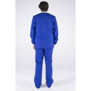 Мужской костюм ХАССП-База (ткань ТиСи, 120), васильковый Мужской костюм ХАССП-База (ткань ТиСи, 120), васильковый