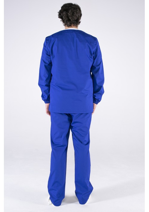 Мужской костюм ХАССП-База (ткань ТиСи, 120), васильковый Мужской костюм ХАССП-База (ткань ТиСи, 120), васильковый