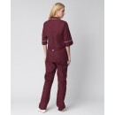 Костюм женский Диана (тк.ТиСи), бордовый