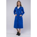 Халат женский ИТР (тк.Смесовая,210), васильковый Халат женский ИТР (тк.Смесовая,210), васильковый