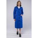 Халат женский ИТР (тк.Смесовая,210), васильковый Халат женский ИТР (тк.Смесовая,210), васильковый
