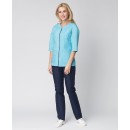 Костюм женский Спринт (тк.ТиСи), бирюзовый/т.синий Костюм женский Спринт (тк.ТиСи), бирюзовый/т.синий