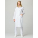 Халат женский Стандарт (тк.ТиСи), белый Халат женский Стандарт (тк.ТиСи), белый