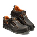 Сандалии кожаные "PROSAFE" ORANGE profi ПУ/ТПУ с КП и КС