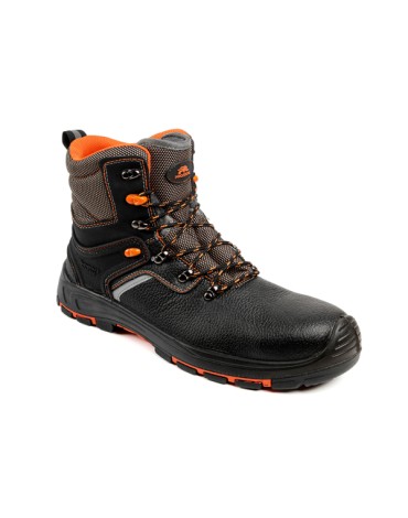 Ботинки высокие кожаные PROSAFE ORANGE profi ПУ/ТПУ с КП и КС
