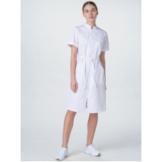 Халат женский Сансара-005 (тк.Смесовая,160) MedLine, белый