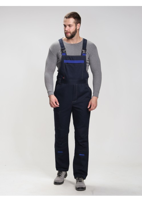 Полукомбинезон Алькор (тк.Карелия,260), т.синий/васильковый Полукомбинезон Алькор (тк.Карелия,260), т.синий/васильковый