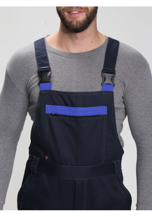 Полукомбинезон Алькор (тк.Карелия,260), т.синий/васильковый Полукомбинезон Алькор (тк.Карелия,260), т.синий/васильковый