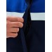 Костюм сварщика Велд-СОП 2 кл.защиты (тк.Хлопок-ОП,350) брюки, т.синий/васильковый