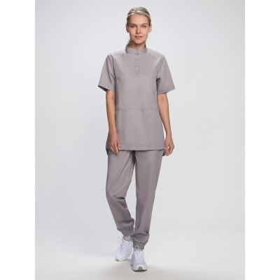 Костюм женский Сити-002 (тк.Смесовая,145) MedLine, св.серый
