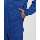 Костюм Строй-1 (тк.Смесовая,280) брюки, васильковый/т.синий