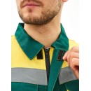 Костюм Сфера (тк.Смесовая,210) п/к, зеленый/желтый Костюм Сфера (тк.Смесовая,210) п/к, зеленый/желтый