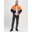 Куртка-трансформер сигнальная Profline Specialist МВО (тк.Смесовая,240), оранжевый/т.синий Куртка-трансформер сигнальная Profline Specialist МВО (тк.Смесовая,240), оранжевый/т.синий