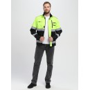 Куртка-трансформер сигнальная Profline Specialist МВО (тк.Смесовая,240), желтый/черный Куртка-трансформер сигнальная Profline Specialist МВО (тк.Смесовая,240), желтый/черный