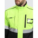 Куртка-трансформер сигнальная Profline Specialist МВО (тк.Смесовая,240), желтый/черный Куртка-трансформер сигнальная Profline Specialist МВО (тк.Смесовая,240), желтый/черный