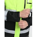 Куртка-трансформер сигнальная Profline Specialist МВО (тк.Смесовая,240), желтый/черный Куртка-трансформер сигнальная Profline Specialist МВО (тк.Смесовая,240), желтый/черный
