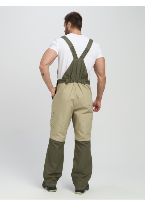Полукомбинезон Челси (тк.Канвас,270), хаки/бежевый Полукомбинезон Челси (тк.Канвас,270), хаки/бежевый