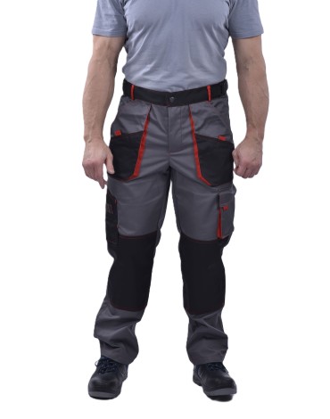 Брюки Хамертон, т.серый/черный