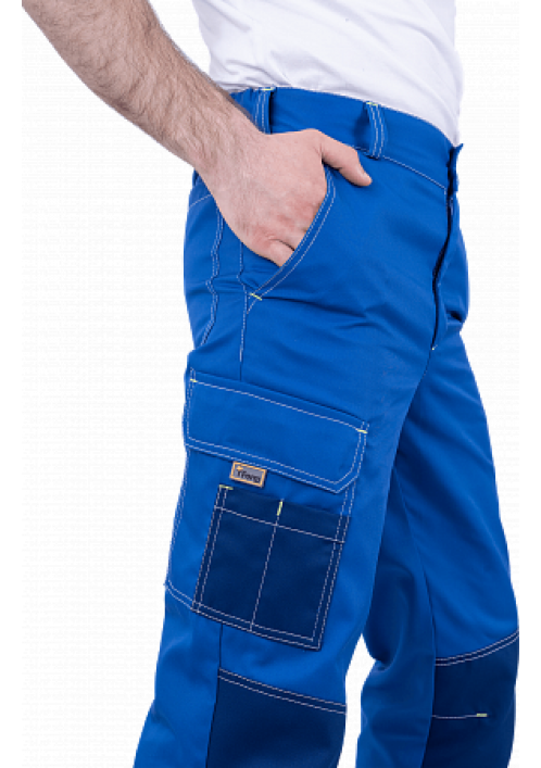 Брюки ТУРБО SAFETY летние темно-синий василек арт БРЮ 1602