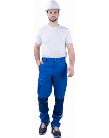 Брюки ТУРБО SAFETY летние темно-синий василек арт БРЮ 1602