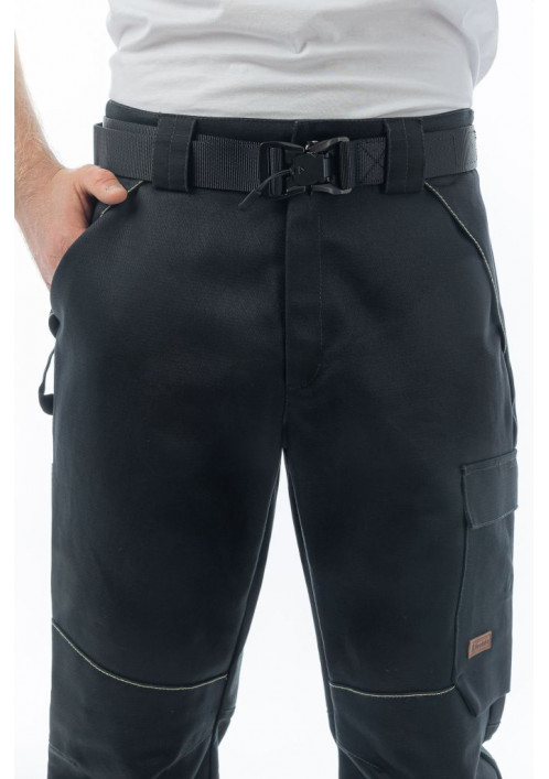 Брюки сварщика 2 класса Brodeks FS 38-02, черный