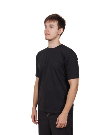 Футболка (тк.Трикотаж,160), черный