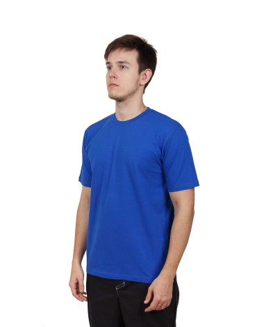 Футболка (тк.Трикотаж,160), васильковый