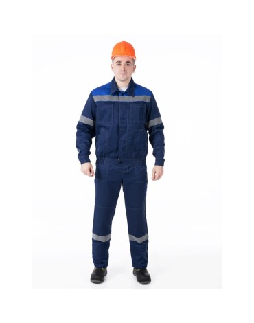 Костюм "ЛЕГИОН" куртка/полукомб. Т.СИНИЙ/ВАСИЛЁК