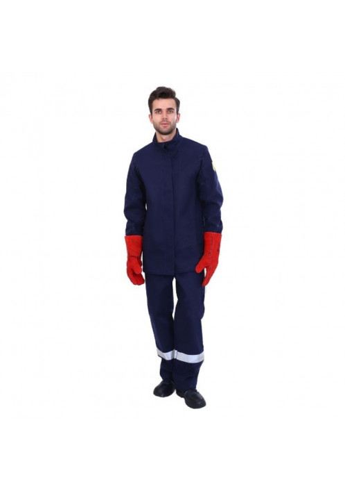Костюм сварщика летний ЗЕВС-2 СТ, 100% ХБ пл. 450 гр (2 кл.защиты)