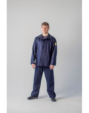 Костюм сварщика летний двойной ВЕЛДШИЛД, 100% ХБ пл. 450 гр (3 кл.защиты)