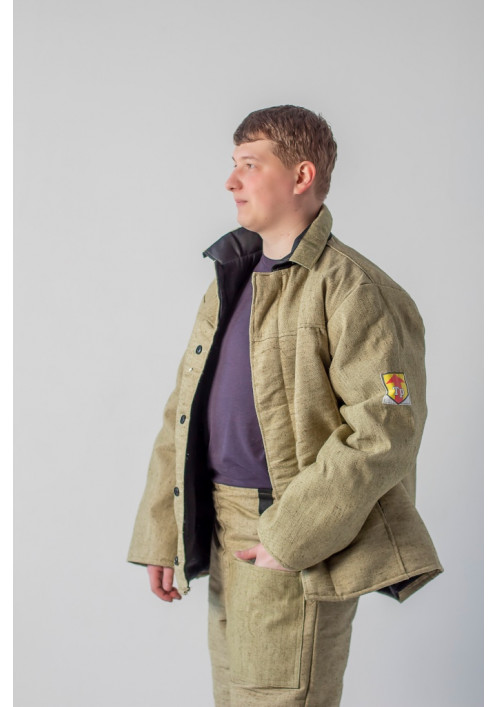 Костюм сварщика зимний Брезентовый пл. 550 гр. (1 кл.защиты)