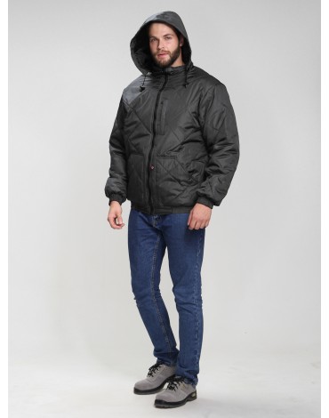 Куртка демисезонная Бомбер-Люкс (тк.Дюспо), серый