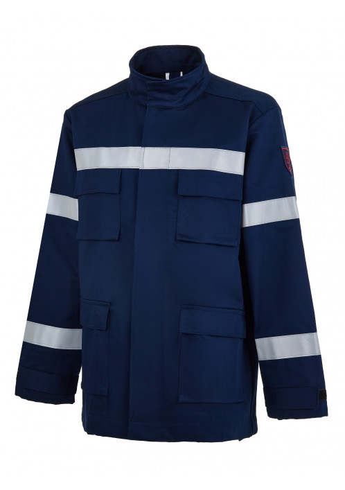 Куртка летняя мужская ЭНЕРГИЯ тип Н-3 усиленная (до 35,2 кал/см2), т.синий