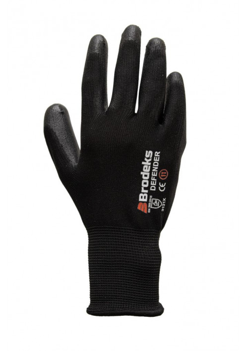Перчатки с полиуретановым покрытием Brodeks Defender G-11 (3 пары)