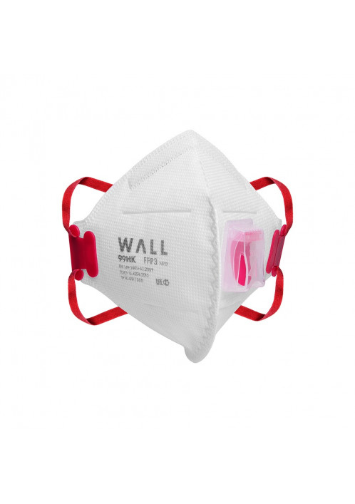 Респиратор WALL 99HK FFP3 NR D с клапаном выдоха