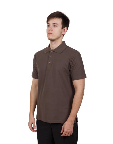 Рубашка-Поло, коричневый