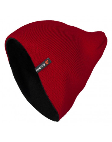 Шапка Brodeks Light Bicolor, красный-черный