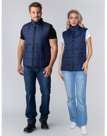 Жилет утепленный Офис (Дюспо), темно-синий