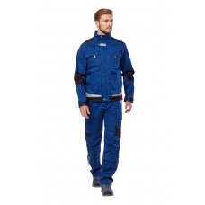 Куртка рабочая мужская летняя "Azur" цвет синий/черный