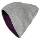 Шапка Brodeks Light Bicolor, фиолетовый-серый Шапка Brodeks Light Bicolor, фиолетовый-серый