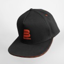 Бейсболка Brodeks KM131, красный/черный