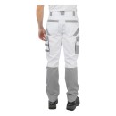 Брюки Brodeks KS302, белый/серый