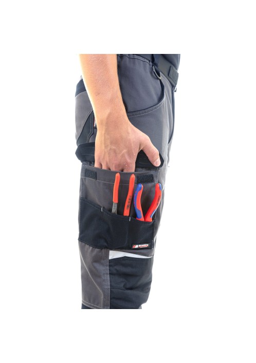 Брюки Brodeks KS302, серый/черный Брюки Brodeks KS302, серый/черный