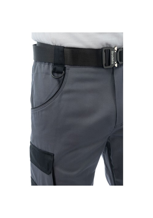 Брюки Brodeks KS302 C, 100% хлопок, графит серый/черный Брюки Brodeks KS302 C, 100% хлопок, графит серый/черный